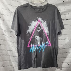 Lady Gaga Graphic Gray T-Shirt